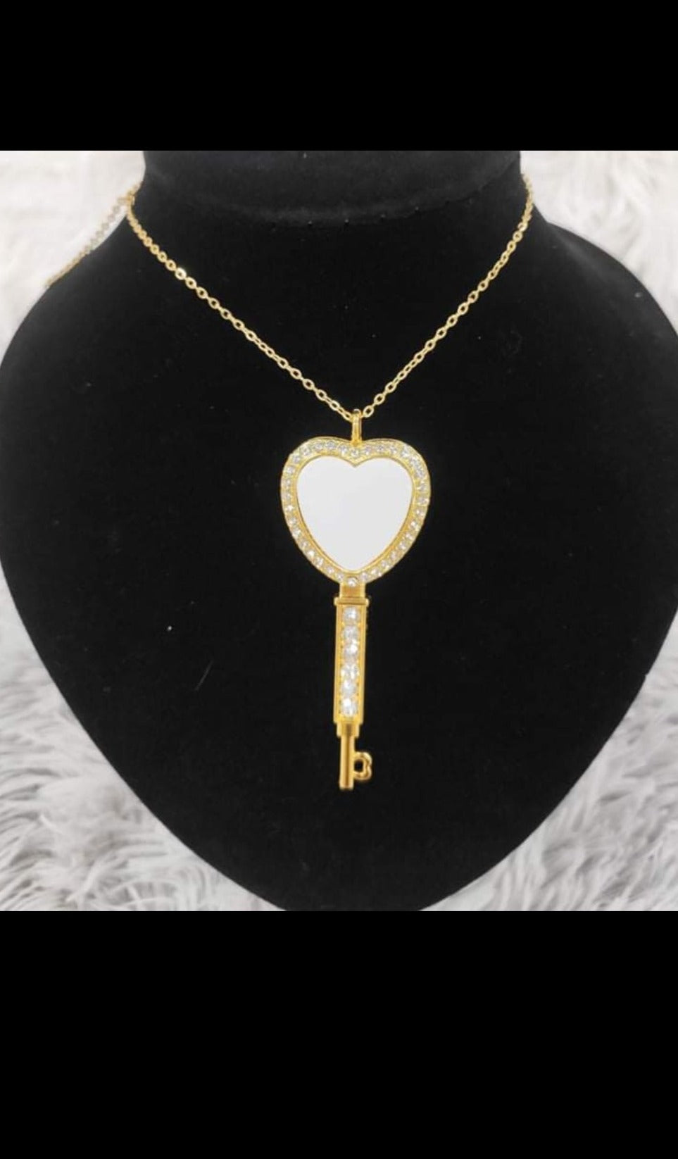 Heart Keychain Necklace
