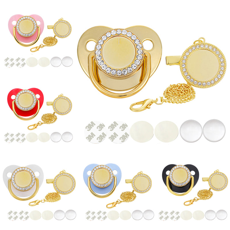 Bling Sublimation Pacifiers